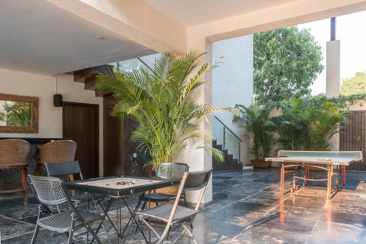 The Leaf By Stayvista - An Enchanting Escape Offering A Pool, Terrace, Lush Lawn, Contemporary Interiors, And Indoor Games Alībāg Extérieur photo